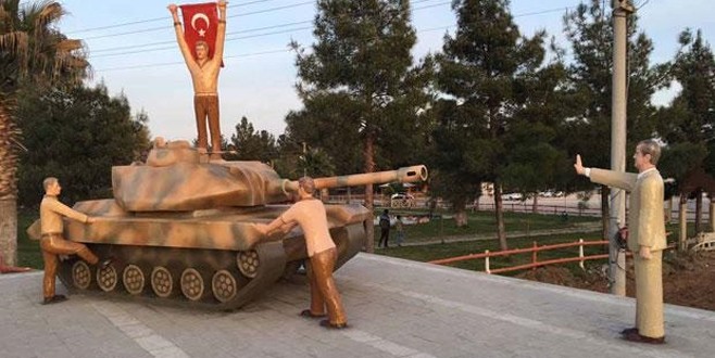 15 Temmuz anıtı sosyal medyayı salladı