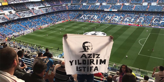 Bernabeu’da Aziz Yıldırım’a istifa çağrısı!