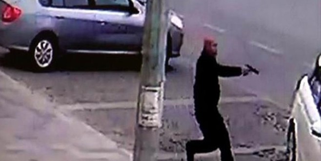 Cinayet anı güvenlik kamerasında