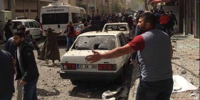 Diyarbakır’da patlama 1 ölü