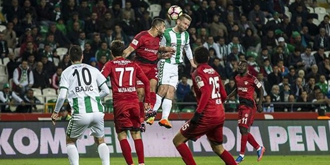 Gaziantepspor Konya’da hayat buldu