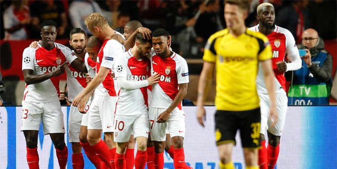 Monaco Borussia Dortmund’a şans tanımadı