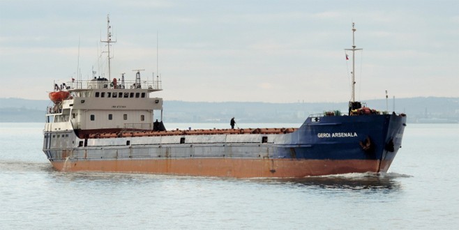 Rus gemisi Karedeniz’de battı