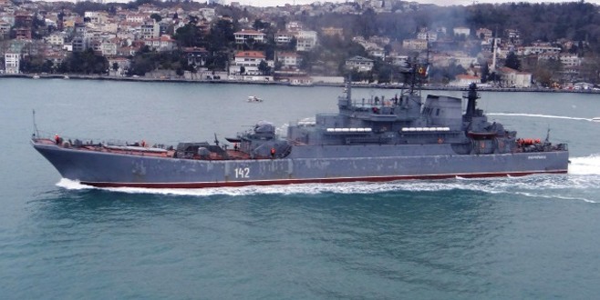 Rus savaş gemileri Akdeniz’de