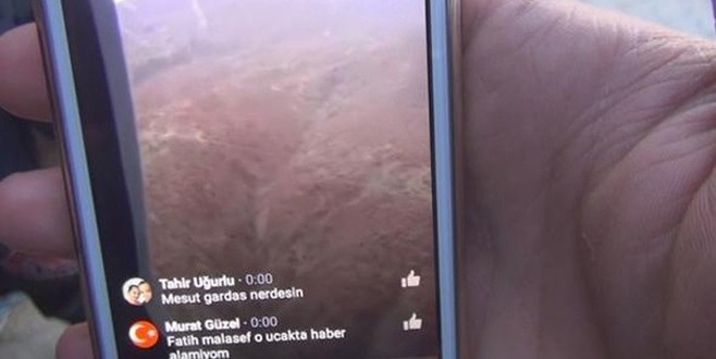 Şehit olmadan önce canlı yayın yapmış!