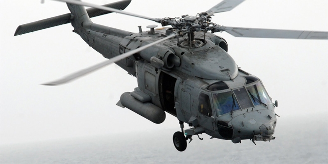 Tunceli’de helikopter düştü