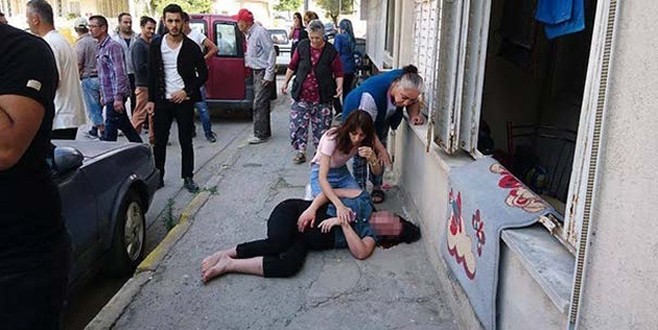 8.5 aylık hamile kadın 3. kattan atladı