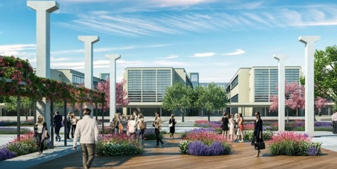 Bisiklet dostu üniversite kampüsü!