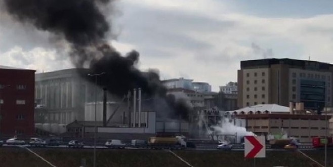 İstanbul İkitelli’de korkutan yangın