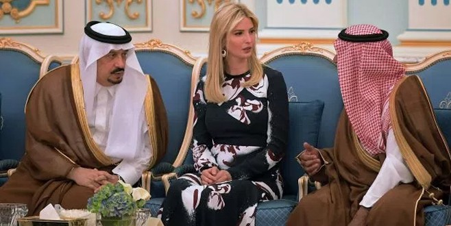 Ivanka Trump Suudileri büyüledi
