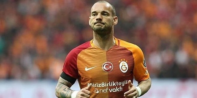 Sneijder’den Galatasaray’a erken veda