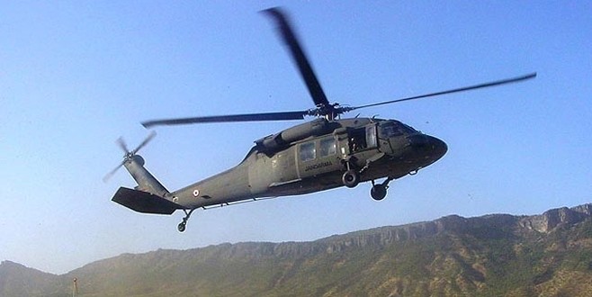 Çukurca’da helikoptere PKK’dan roketli saldırı