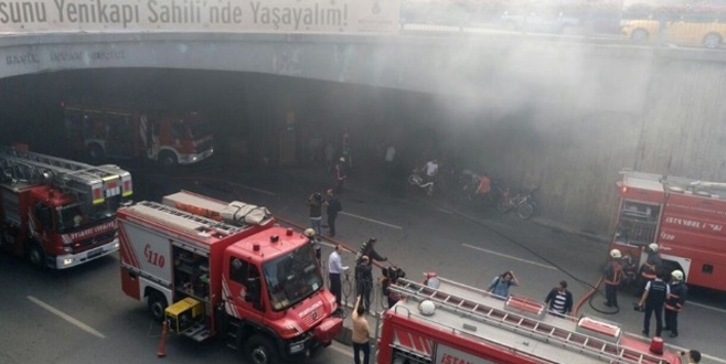 İstanbul’un kalbinde büyük yangın