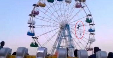 Lunaparkta dehşet anları