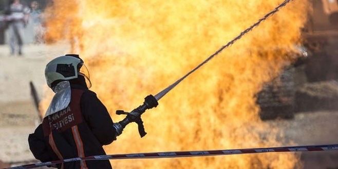 Ankara’da doğalgaz borusu patladı