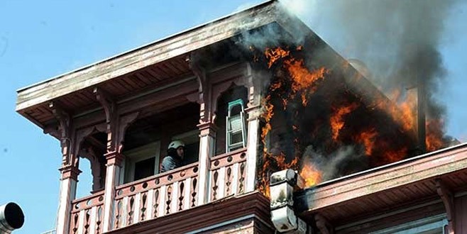 Boğaz’da korkutan yangın!