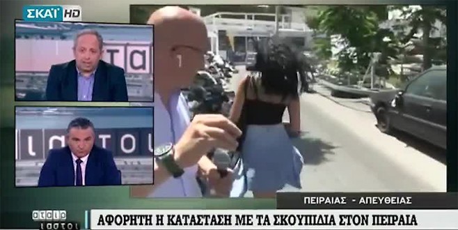 Çapkın muhabir rezil oldu