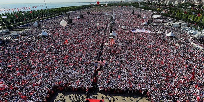 CHP’nin Adalet Mitingi’ne kaç kişi katıldı?