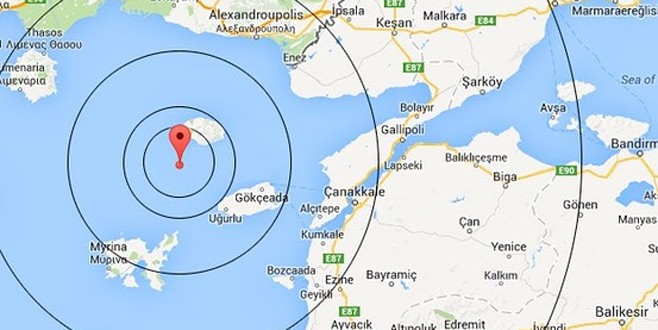 Ege Denizi’nde 4.2 büyüklüğünde deprem