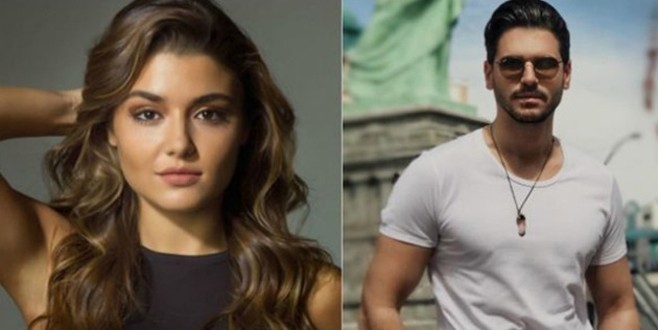 Hande Erçel ve Tolgahan Sayışman Kara İnci’de buluştu