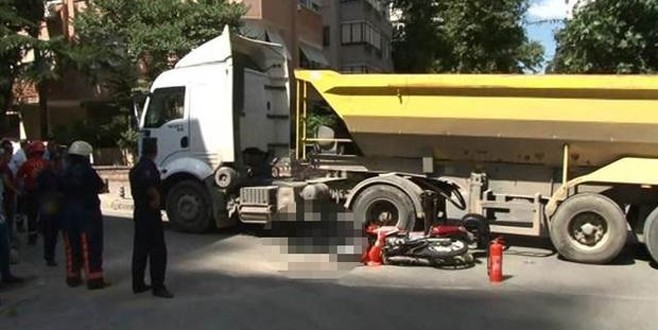 Kadıköy’de hafriyat kamyonu dehşeti