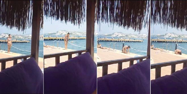 Ahmet Hakan bikini ile namaz kılan kadını yazdı