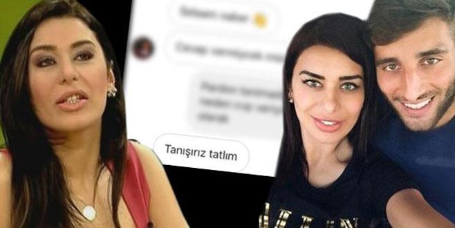 Ebru Şancı kocasına mesaj atan kadını ifşa etti