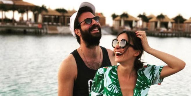 Hande Soral ile nişanlısı ön balayı yaptılar