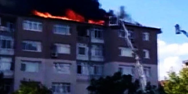 İstanbul Tuzla’da korkutan yangın