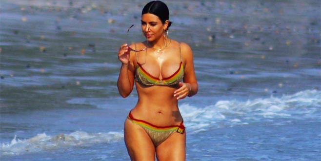 Kim Kardashian’ın o fotoğrafı olay oldu!