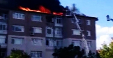 Tuzla’da korkutan yangın