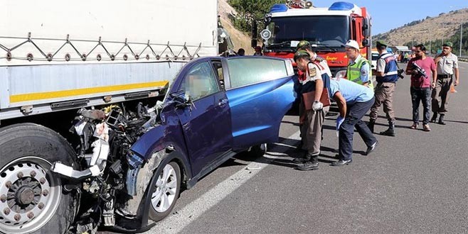 Ankara-İstanbul Karayolu’nda feci kaza