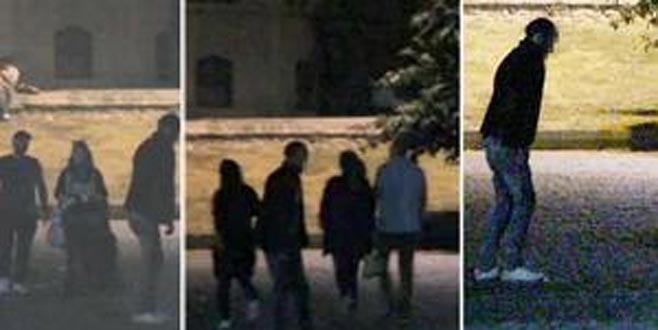 İstanbul’un göbeğinde şok görüntüler