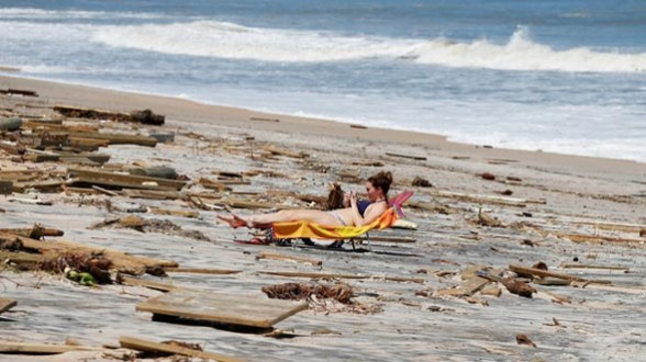 Kasırga sonrası görüntüler şok etti!