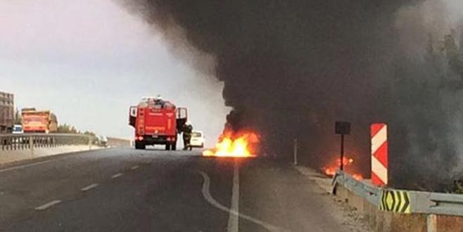 Korkunç kaza: Yanarak can verdiler