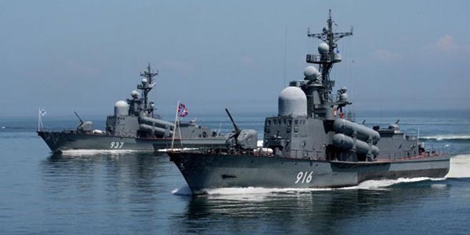 Rus donanması DEAŞ hedeflerini vurdu