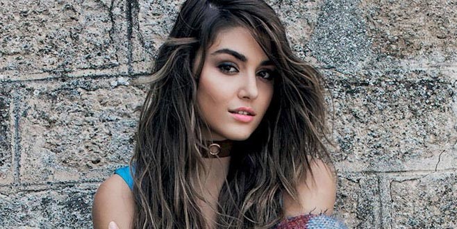 İşte Hande Erçel’in makyajsız hali!