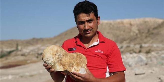 Kayseri’de 6 milyon yıllık kemikler bulundu