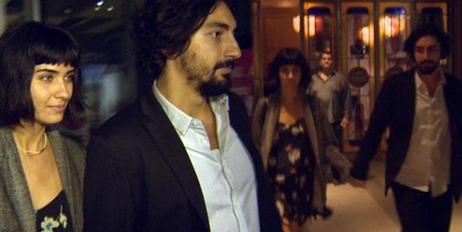 Tuba Büyüküstün ve Umut Evirgen el ele