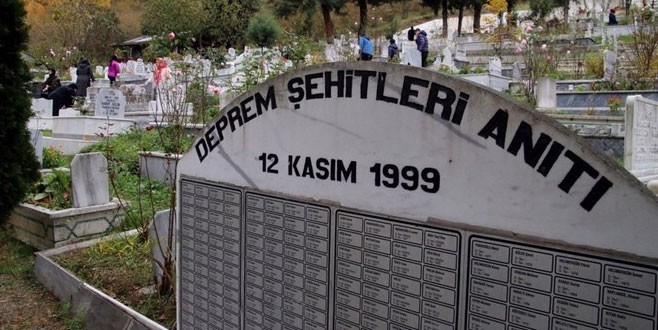 12 Kasım Düzce depreminde hayatını kaybedenler anıldı