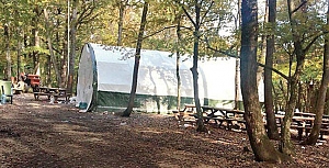 Belgrad Ormanı’nda kumar çadırı