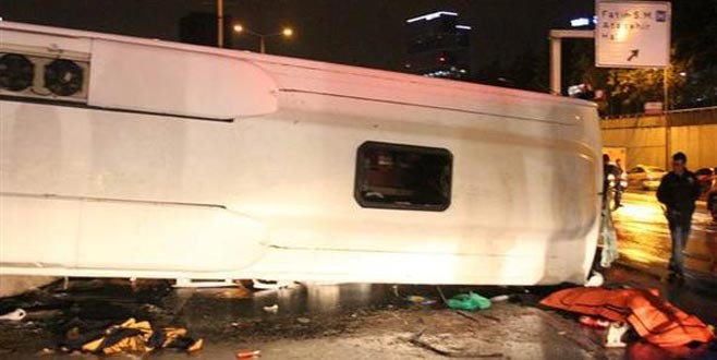 İstanbul’da feci kaza: Ölü ve yaralılar var