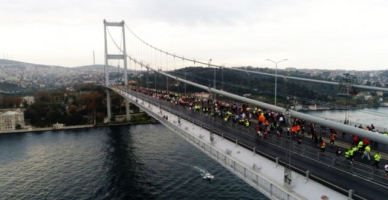 İstanbul Maratonu’nda renkli anlar