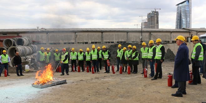 Kartal Belediyesi personeline iş güvenliği eğitim semineri