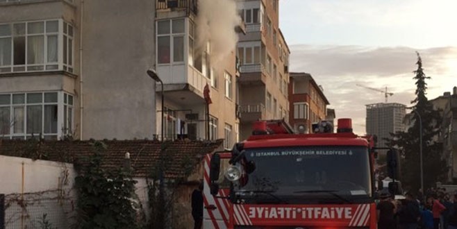 Kartal’da yangın paniği