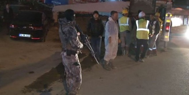 Soyguncular ile polis çatıştı: 1 polis yaralı