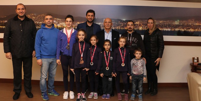 Şampiyon cimnastikçilerden Altınok Öz’e ziyaret