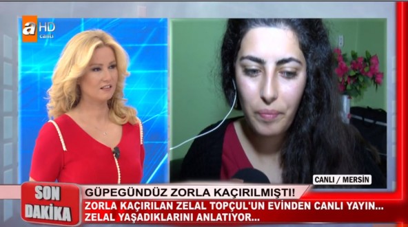Zelal Topçul yaşadıklarını Müge Anlı’ya anlattı