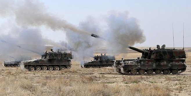 Afrin’e ilk saldırı! 30 terörist öldürüldü!