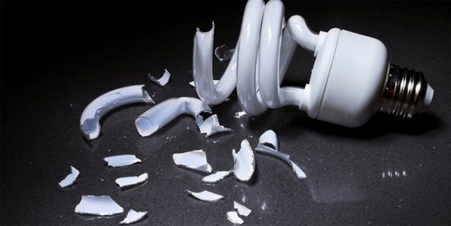 Ampul kırılırsa hemen odayı terk edin